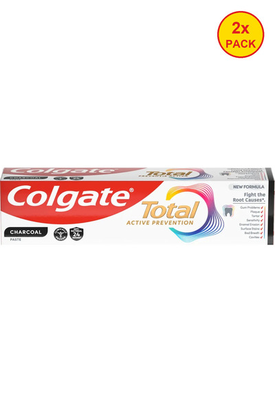 Colgate 2x PACK CHARCOAL TOOTHPASTE 100ML