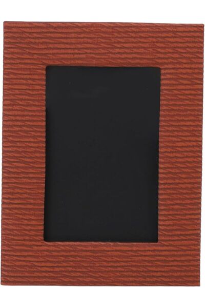 Generic Leather Desktop Picture Frame with Unique Texture for 6 Inch Photo Di...