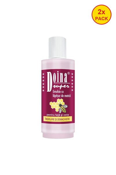 Doina Pachet de 2x Emulsie revitalizantă pentru piele cu Lăptișor de matcă, 2...