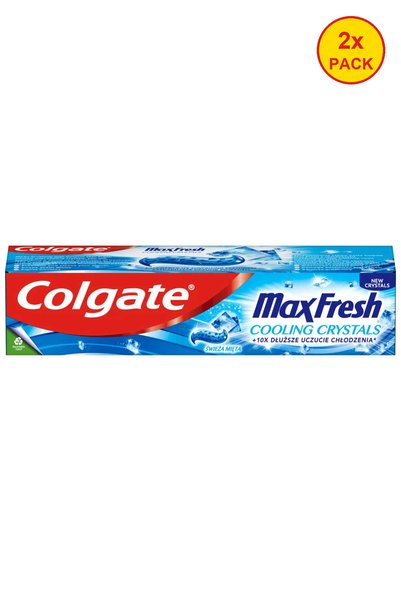 Colgate 2x PACK Pasta de dinti, Max Fresh Cooling Crystals, 100ml
