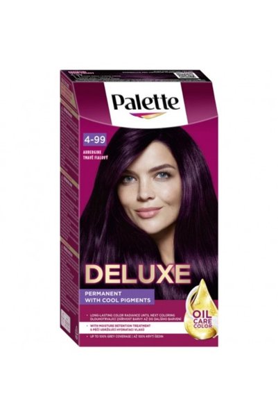 Palette Vopsea de păr permanentă Deluxe 4-99 Aubergine