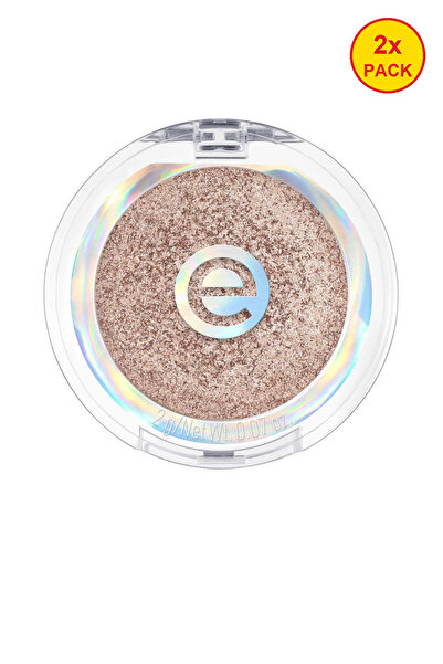 Essence 2x PACK Monochrome Pearl Eyeshadow #02 – Silky Taupe, 2 g