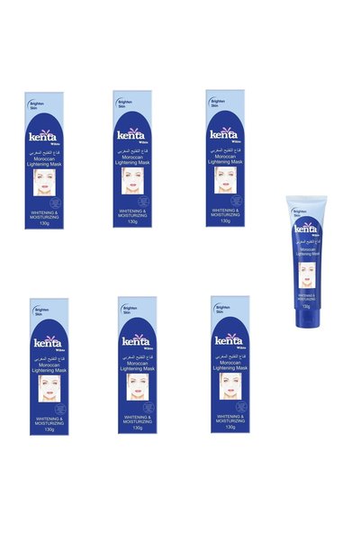 Kenta Kenta White Moroccan Whitening Face Mask - 130g 6Pcs