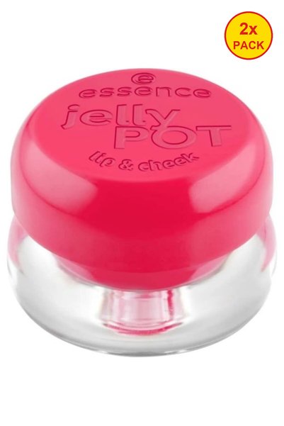 Essence 2x PACK Jelly POT Lip and Cheek Balm, Got You! 20, Essence, 4 g