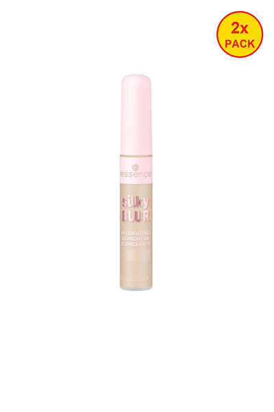 Essence 2x PACK Silky Blur Long-Lasting, Moisturizing Concealer #160, 10 ml