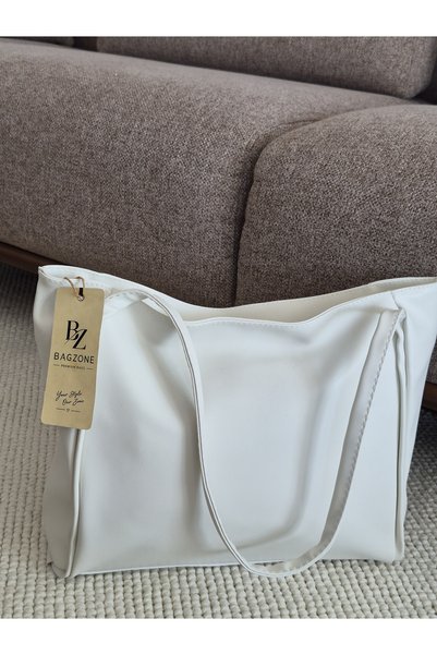 Bagzone Large Size Soft Leather Women's Bag En42 Uzn28