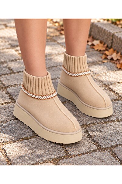 YNS STORE Yns Knitwear Ankle Gondol Beige