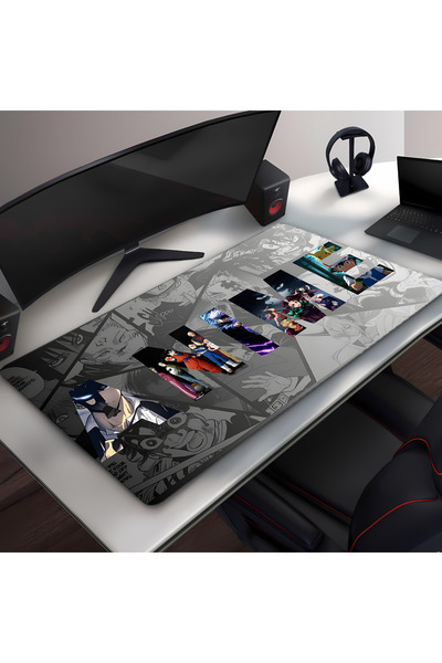 Generic Brand KARIŞIK-10 30x70 Gaming Mousepad anti-alunecare ultra-neted pen...