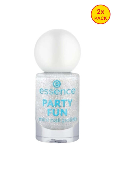 Essence 2x PACK Mini PARTY FUN 20 Nail Polish, Essence, 5 ml