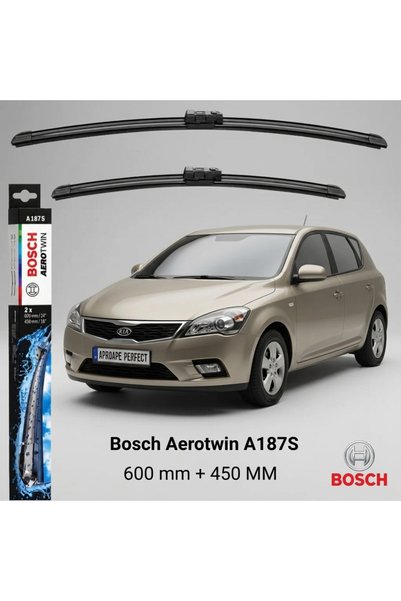 Bosch Wiper Blades Kia Cee’d Hatchback ED 11.2006–06.2009 | 3 397 007 187 –