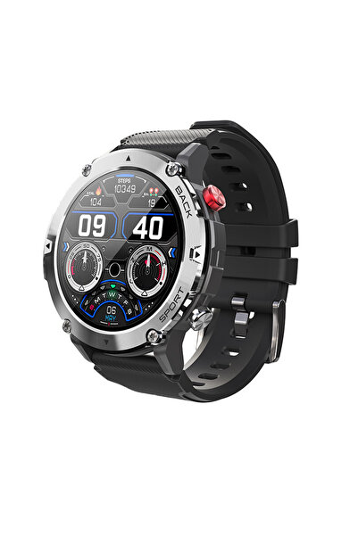 OEM Смарт часовник C21 Sport, 1.32 " HD, Bluetooth разговори, IP68, Мултиспор...