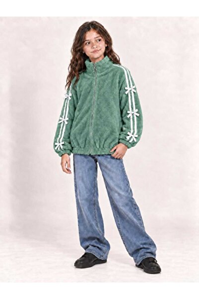 renkli diyar GIRL'S PLUSH Cardigan