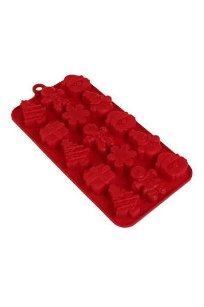 OEM Formă Copt din Silicon cu 15 Compartimente Diverse Modele de Crăciun 20x1...