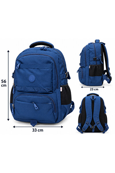 Dadacuq Rucsac de 42 de litri, albastru marin, din material textil rezistent ...