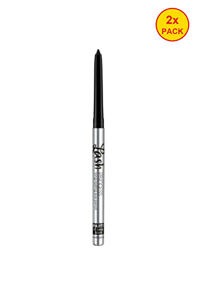 Essence 2x PACK Waterproof Eyeliner Lash PRINCESS PARTY 01 Deep Black, essenc...