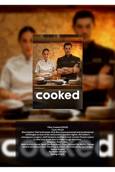 OEM Poster Infografic Gatit, Ghid Culinar, Carton 250g, A4