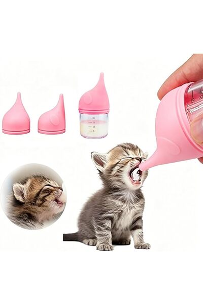 GENERAL Puppy bottles for nursing,with 2pcs Replaceable and Reusable Silicone...