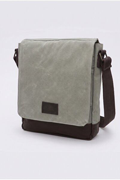 DARK COTTON Western 7112 Water Resistant Waxed Canvas Messenger Shoulder Lapt...
