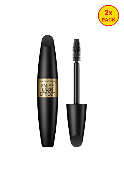 Max Factor Pachet 2x Rimel cu efect de gene false Negru/Maro - Rimel pentru l...