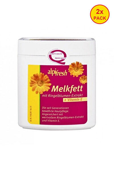 LENHART KOSMETIK Двойна опаковка Melkfett омекотяващ мазен крем с невен и Вит...