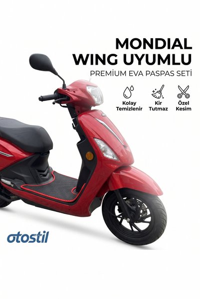 OTOSTİL Mondial Wing 50 Eva Premium Motorsiklet Paspas
