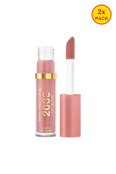 Max Factor 2x PACK 2000 Calorie Lip Glaze – 085 FLORAL CREAM, 4.4ml