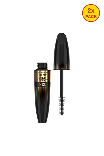 Max Factor 2x PACK Mascara False Lash Effect Xxl, volum, culoare Black, 12 ml