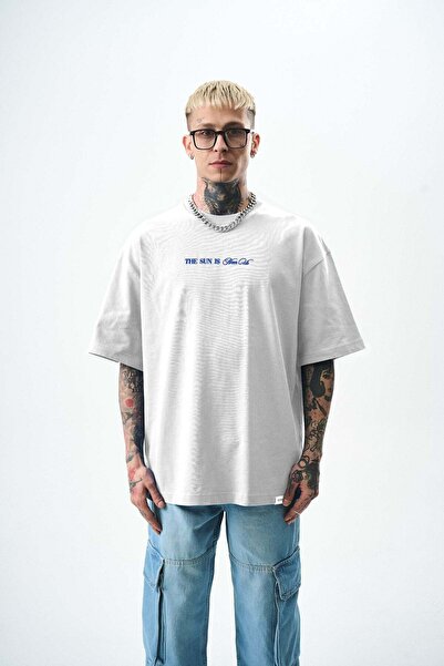 Respire Ανδρικό Oversized T-Shirt, Oversized T-Shirt στυλ streetwear με τυπωμ...