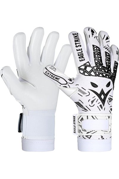 eagle strike Soccer Goalie Gloves - EXTREME GRIP, Sizes 5 to 10, 4mm German S...