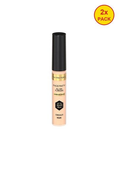 Max Factor Pachet de 2 corectoare fluide FACEFINITY ALL DAY FLAWLESS cu acope...