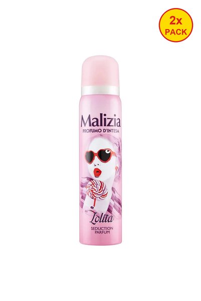 Malizia Pachet 2x Deodorant spray Donna Lolita , 100 ml