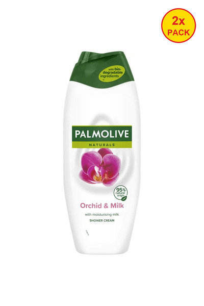 Palmolive Pachet 2x gel de duș, Orhidee și Lapte, 500 ml