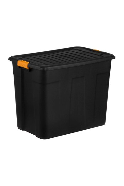 OEM Cutie de Depozitare din Plastic Neagră 120 L cu Posibilitate de Încuiere ...