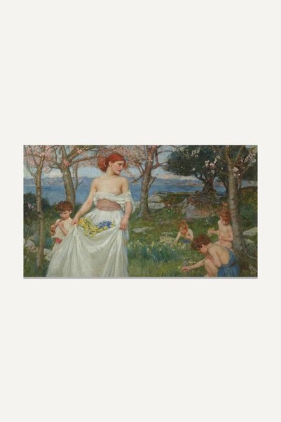 John William Waterhouse – A Song of Springtime Temperli
