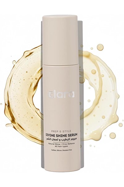 Clara Divine Shine Hair Serum, 50ml, Frizz Control with Macadamia and Linseed...