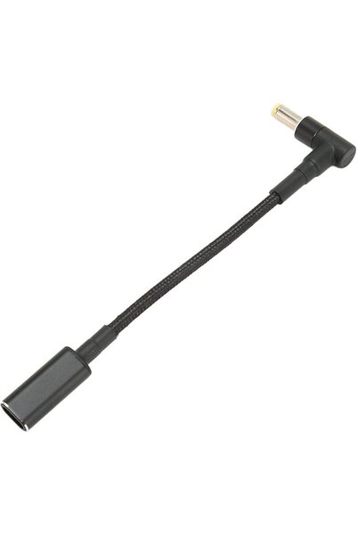 Topincn محول USB C إلى DC مقاس 5.5x2.5 ملم، شريحة PD بقوة 100 واط، هيكل من ال...