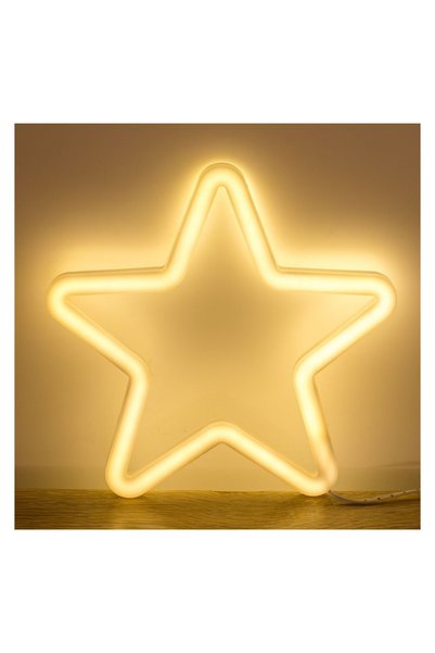 OEM Stea de Crăciun cu LED Neon 15x15 cm – Lumină Festivă pentru Casă