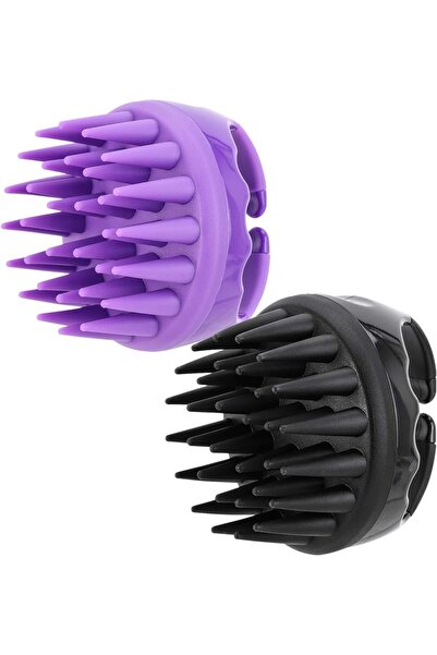 Yelajoy Silicone Scalp Massager Shampoo Brush - 2 in 1 Exfoliating & Deep Cle...