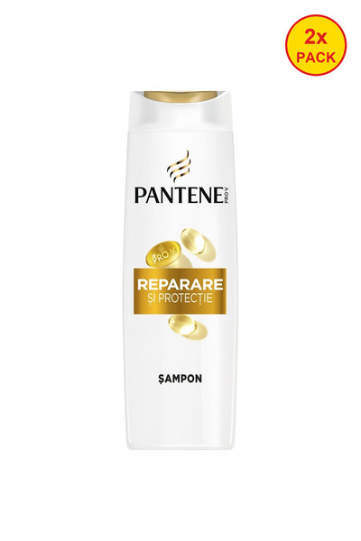 Pantene 2x PACK Pro-V Repair & Protect Shampoo for brittle and dry hair, 400 ml