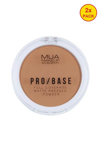 MUA Makeup Academy 2x PACK PRO BASE Full Coverage Matte Pressed Powder – 170