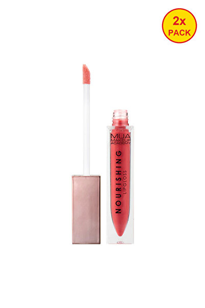 MUA Makeup Academy Двойна опаковка подхранващ гланц за устни – Мистик