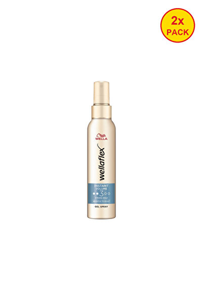 Wella 2x PACHET WELLAFLEX Instant Volume Boost, gel de păr, fixare puternică,...