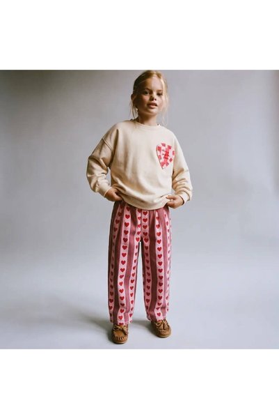 La'ciel Pariss Kız Çocuk Yeni Sezon Love Sweatshirt