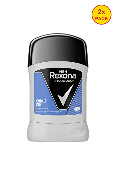 Rexona Pachet 2x Antiperspirant Bărbați Cobalt Dry , 50 ml