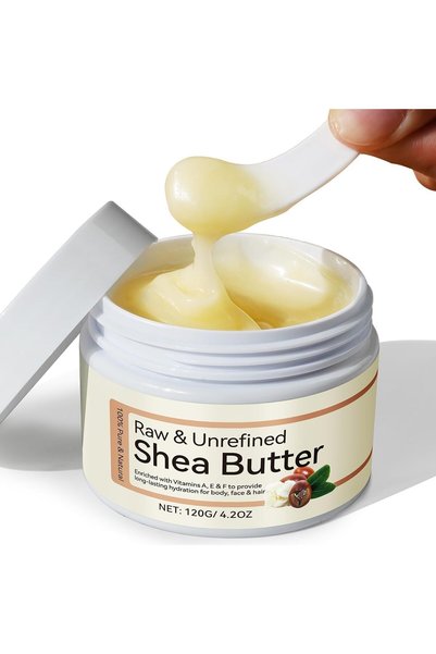 SWIUKPHE Shea Butter, Raw Organic Pure Unrefined for Skin Hair Moisturizing, ...