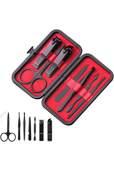 ToolHouse 7 Piece Nail Clipper Set, Nail Scissors Nail Care Set, Portable Tra...
