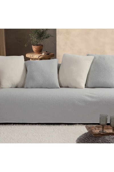 Nef Nef Homeware Nef-Nef Homeware Breda Silver Διθέσιο Ριχτάρι, Πολυεστέρας Τ...