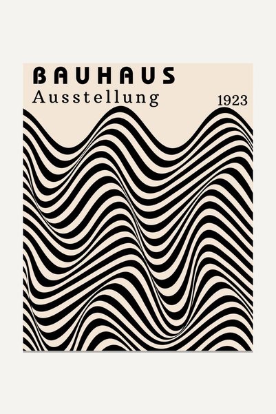 Bauhaus Dalgalı Çizgiler No. 7 Temperli