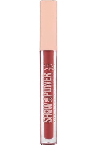 Show by Pastel Pastel Show Your Power Liquid Matte Lipstick - Transfer Proof,...