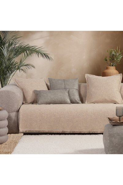 Nef Nef Homeware Nef-Nef Homeware Alamo 25 Εκρού Ριχτάρι για Τριθέσιο Καναπέ,...
